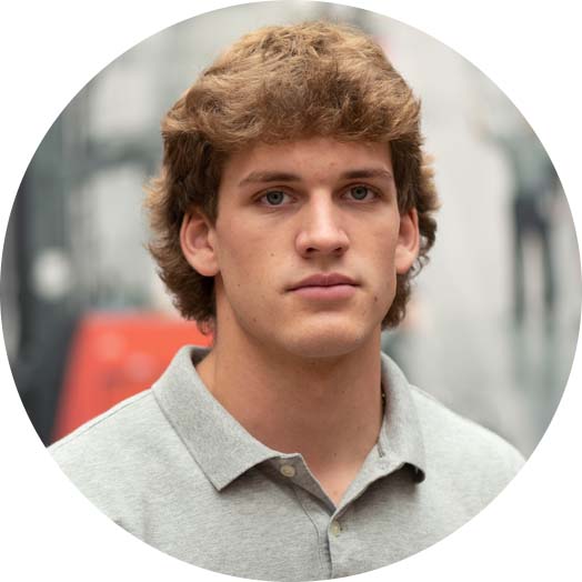Headshot of COOP Student at The Raymond Corporation