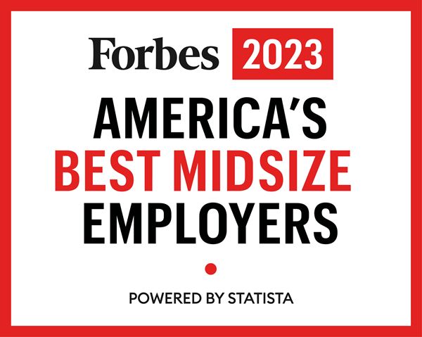 Raymond named America's Best Midsize Employer for 2023